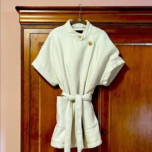 Sanctuary Cream Women's Cape Jacket size m NWT